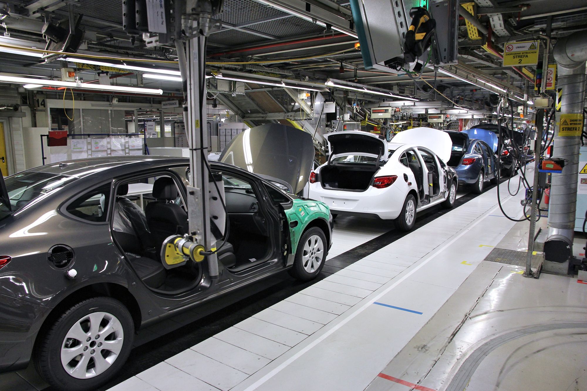Ligne d’assemblage automobile